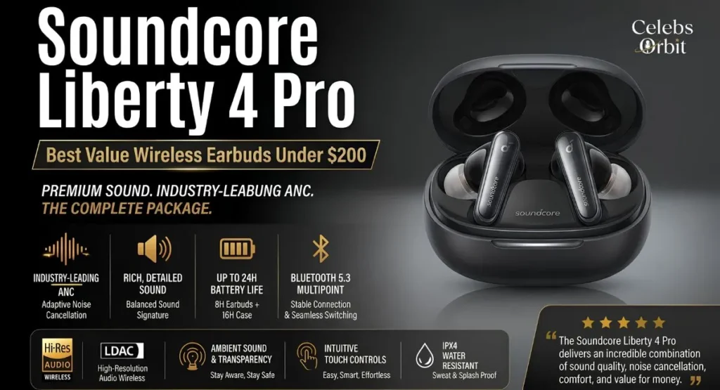 Soundcore Liberty 4 Pro: Best Value Wireless Earbuds