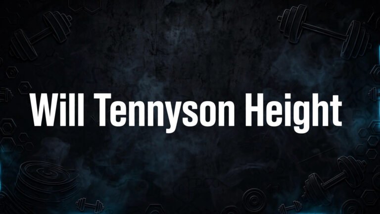 Will Tennyson height